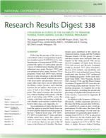 Cover of Utilization by States of the Flexibility to Transfer Federal Funds Among Eligible Federal Programs