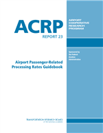 Cover of Airport Passenger-Related Processing Rates Guidebook