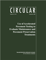 Cover of Use of Accelerated Pavement Testing to Evaluate Maintenance and Pavement Preservation Treatments: Introduction