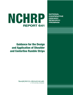 Cover of Guidance for the Design and Application of Shoulder and Centerline Rumble Strips