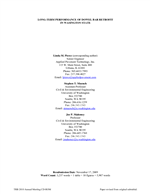 Cover of Long-Term Performance of Dowel Bar Retrofit in Washington State