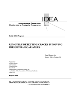 Cover of Remotely Detecting Cracks in Moving Freight Railcar Axles