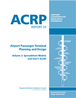 Cover of Airport Passenger Terminal Planning and Design: Volume 2: Spreadsheet Models and User's Guide