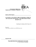 Cover of Scanning Capacitive Arrays for Real-Time, In-Situ Imaging of Density and Thickness in HMA Roadways