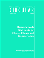 Cover of Research Needs Statements for Climate Change and Transportation