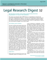 Cover of Reconciling Security, Disclosure, and Record-Retention Requirements in Transit Procurements