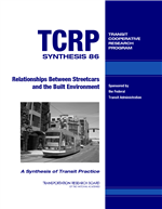 Cover of Relationships Between Streetcars and the Built Environment