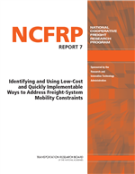 Cover of Identifying and Using Low-Cost and Quickly Implementable Ways to Address Freight-System Mobility Constraints